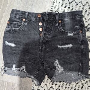 black free people shorts